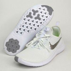 Nike Free TR 8 JDI Trainer White Metallic Silver